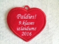 подарок учителям на выпускной "Сердце выпускников"